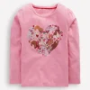 Superstitch Puff Sleeve Top-Bubblegum Pink Bunnies-Boden Fashion