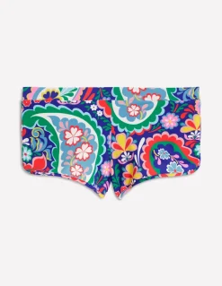 Swim Shorts-Multi, Meadow Paisley-Boden Shop