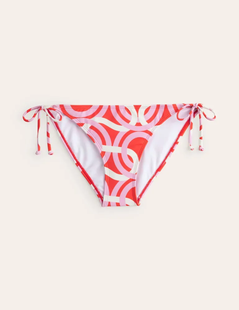 Symi String Bikini Bottoms-Fiesta, Geo Whirl-Boden Cheap