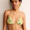 Symi String Bikini Top-Ivory, Lemons-Boden Shop