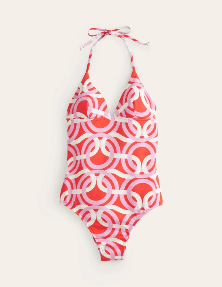 Symi String Swimsuit-Fiesta, Geo Whirl-Boden New