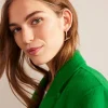 T-Bar Hoop Earrings--Boden Fashion