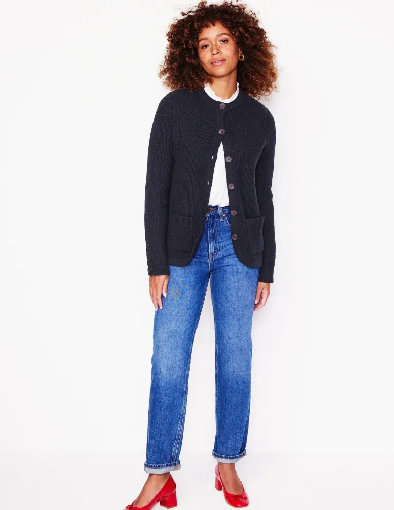 Textured Stitch Cardigan--Boden Clearance