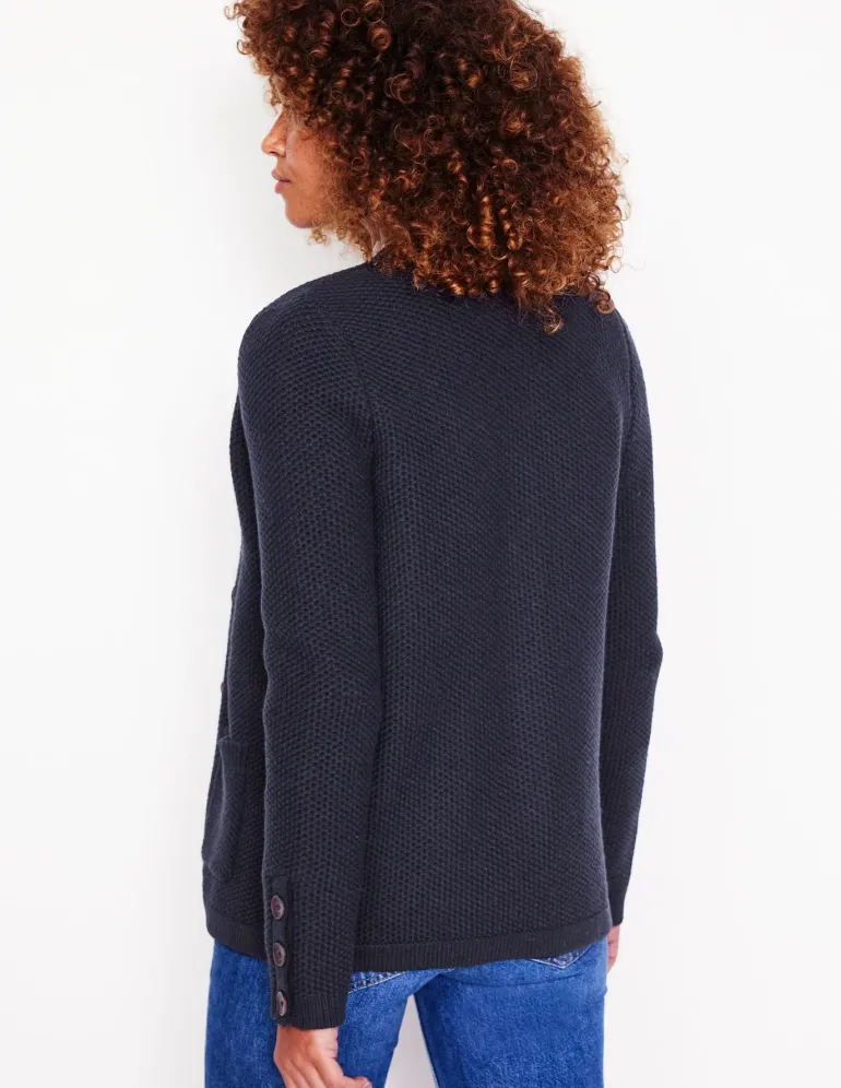Textured Stitch Cardigan--Boden Clearance