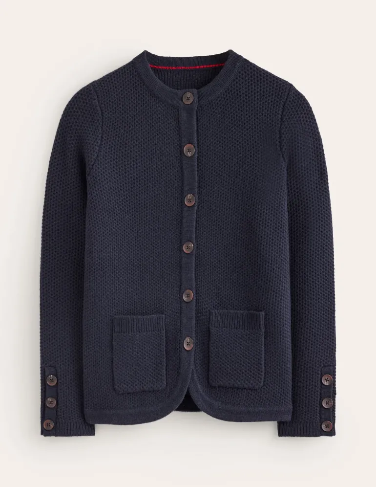 Textured Stitch Cardigan--Boden Clearance