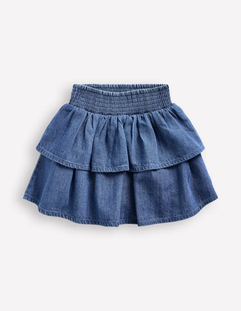 Tiered Woven Skirt--Boden Best Sale