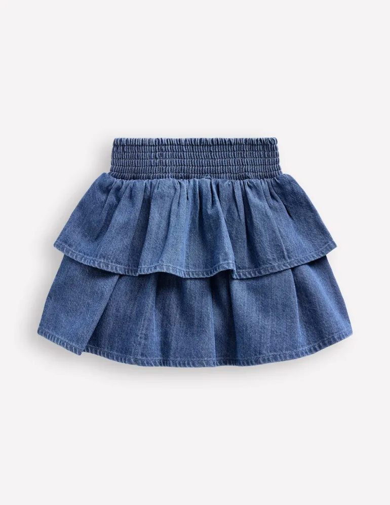 Tiered Woven Skirt--Boden Best Sale