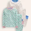 Twin Pack Snug Pajamas-Spearmint Bouquet-Boden Cheap
