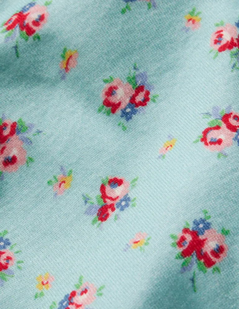 Twin Pack Snug Pajamas-Spearmint Bouquet-Boden Cheap