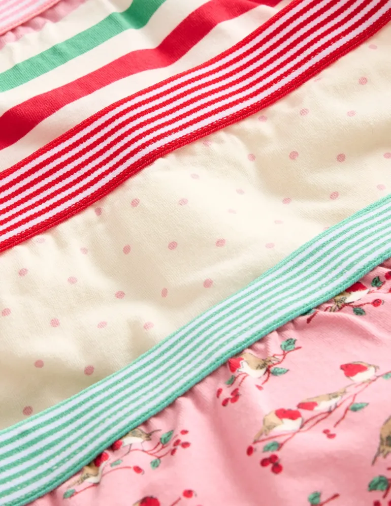 Underwear 3 Pack-Pink Robins-Boden Cheap