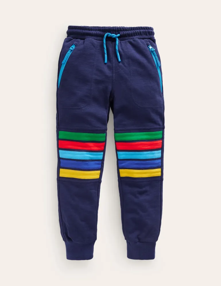 Warrior Knee Joggers-Starboard Blue-Boden Cheap