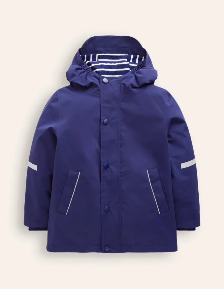 Waterproof Fisherman's Jacket-College Navy-Boden Shop