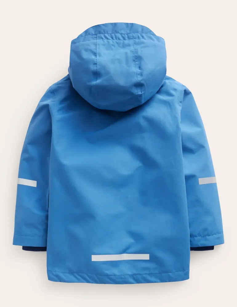 Waterproof Fisherman's Jacket-Delft Blue-Boden Sale