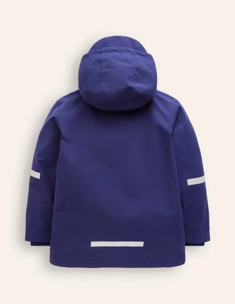 Waterproof Fisherman's Jacket-College Navy-Boden Shop