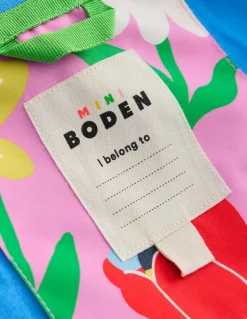 Waterproof Fisherman's Jacket-Pink Spring Garden-Boden Best