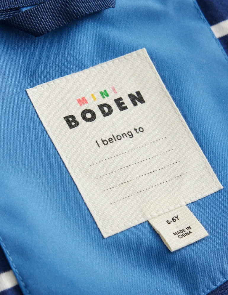 Waterproof Fisherman's Jacket-Delft Blue-Boden Sale