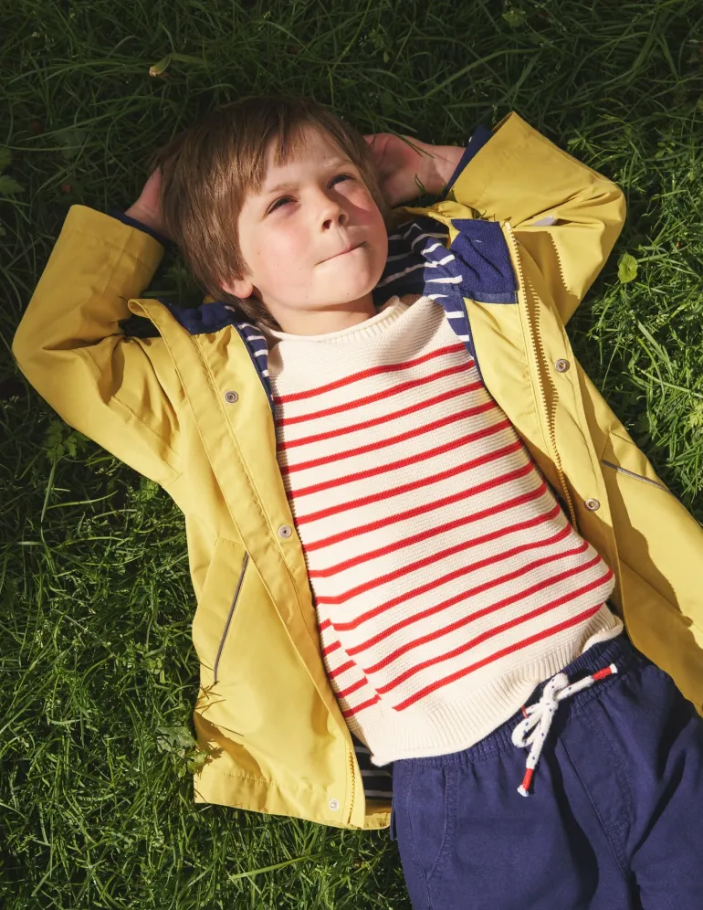 Waterproof Fisherman's Jacket-Spicy Mustard-Boden Flash Sale