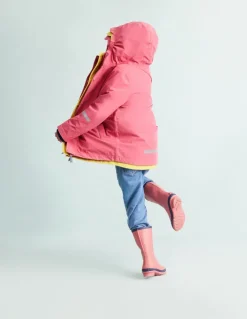 Waterproof Fisherman's Jacket-Rose Pink-Boden Cheap
