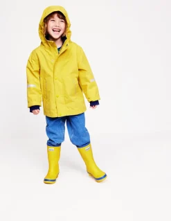 Waterproof Fisherman's Jacket-Spicy Mustard-Boden Flash Sale