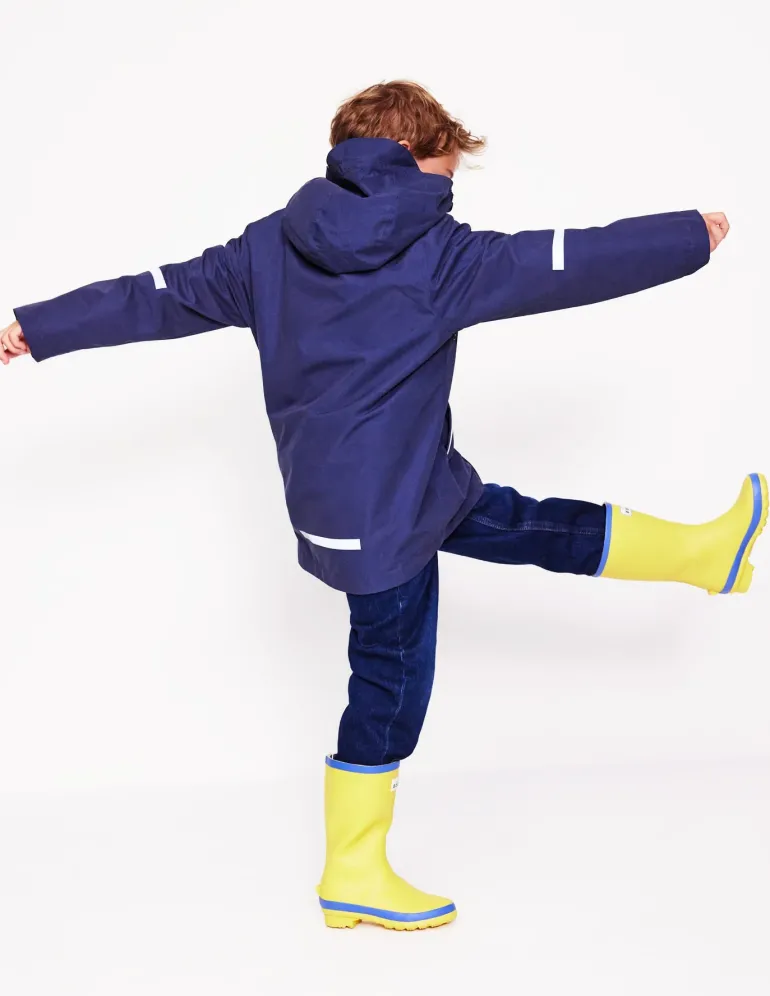 Waterproof Fisherman's Jacket-College Navy-Boden Shop