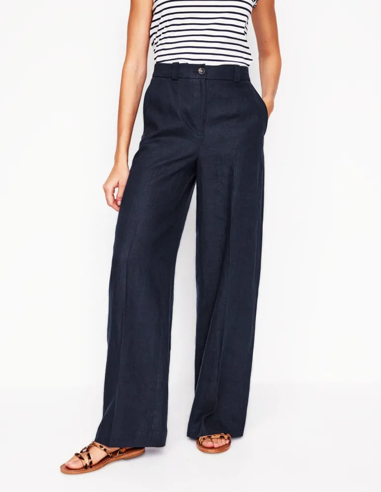 Westbourne Linen Pants--Boden Flash Sale