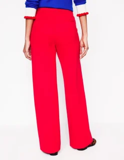 Westbourne Ponte Trousers-Hot Pepper-Boden Store
