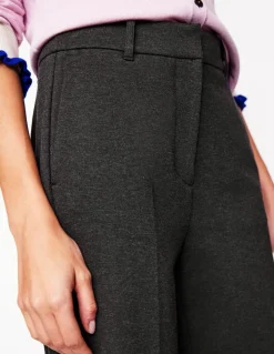 Westbourne Ponte Trousers-Charcoal Marl-Boden Best Sale