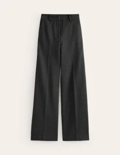 Westbourne Ponte Trousers-Charcoal Marl-Boden Best Sale
