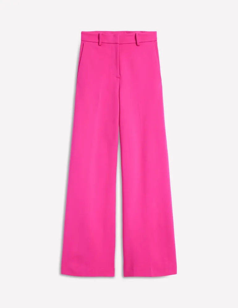 Westbourne Ponte Trousers-Pink Peony-Boden Best Sale