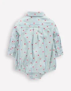 Woven Shirt Body-Ticking Confetti Heart-Boden Outlet